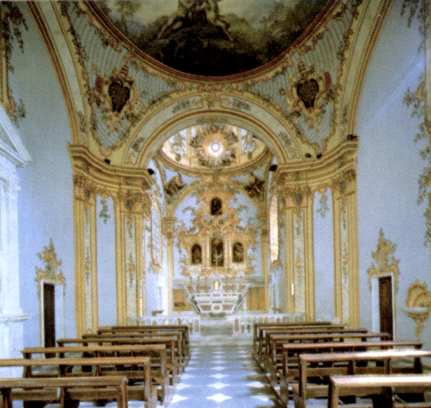 Interno della Cappella Sistina di Savona 