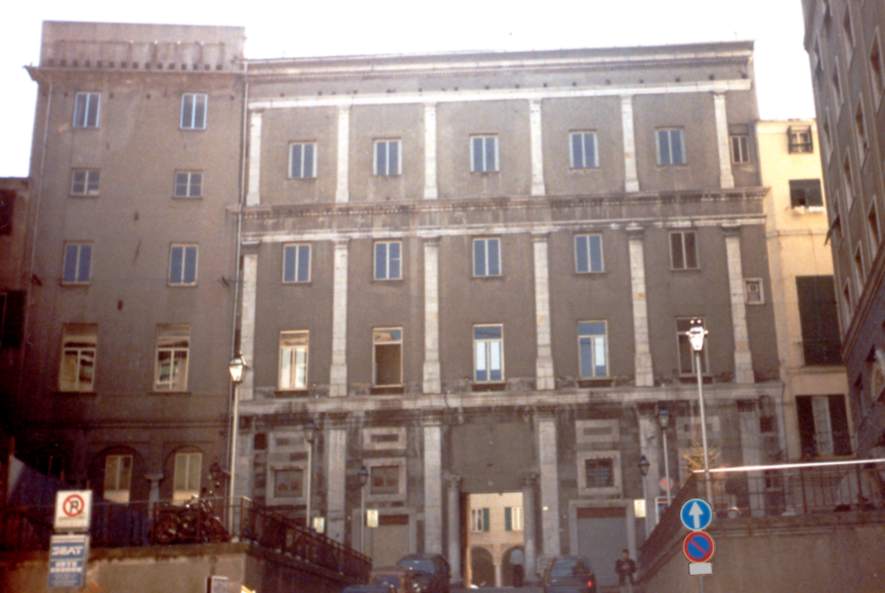 L'incompiuto, maestoso Palazzo della Rovere - ca.1990