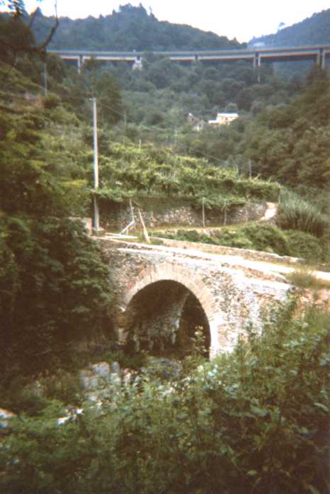 Ponte Romano in loc. Ricchini - Val Quazzola