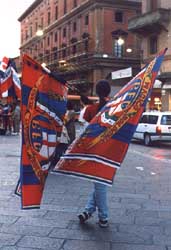 Si festeggia il Bologna in serie A   Giu.'96