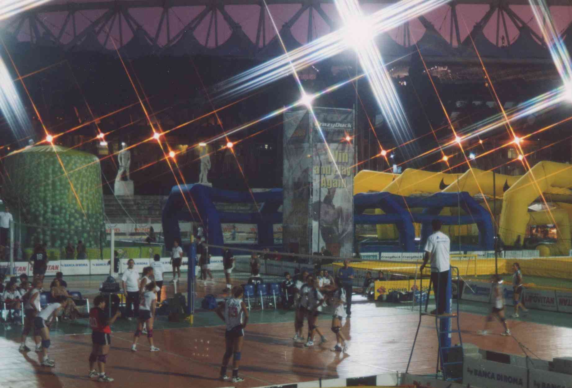 2001: Fase di gioco nello Stadio dei Marmi