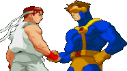 X-Men vs. Street Fighter on Final Burn