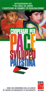Cooperare per la pace e sviluppo in Palestina