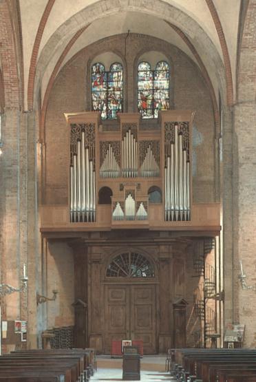Milano, S. Simpliciano: organo di Jrgen Arhend - 1991