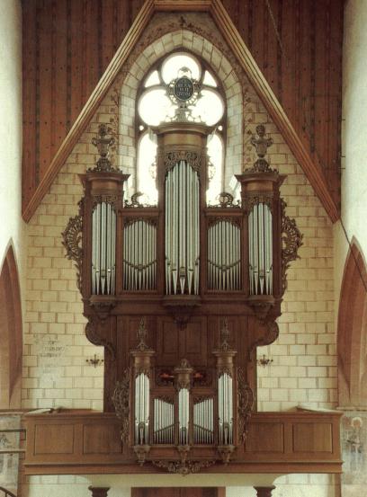 Basilea, Predigerkirche - Organo di Johann Andreas Silbermann - 1767.