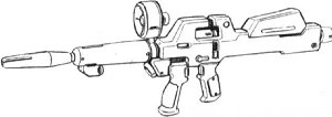 RX-78 GP01: fucile a raggi