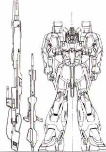 Z Gundam's weapons