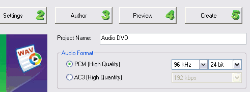 Audio Dvd Creator