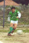 Luca Aiello in una fase della partita giocata contro il Grimaldi