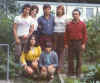 La famiglia Repole. Emilio, Maria Greco, Carlo Cozzetto, Marietta, Fedele, Elvira e Claudia.