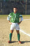 Luca Aiello con la maglia del Maione 2000/2001 