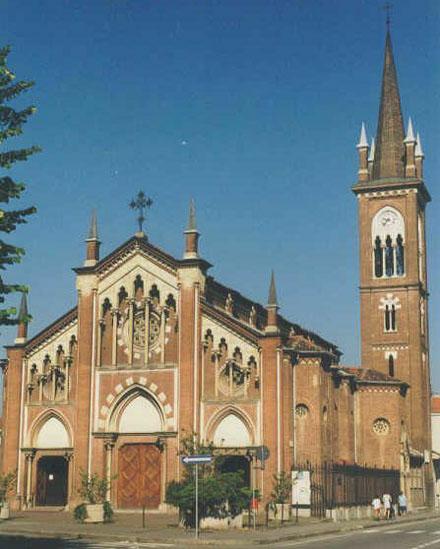 Facciata della Chiesa parrocchiale S. Lorenzo M.
