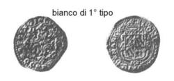 moneta Bianco di 1 tipo